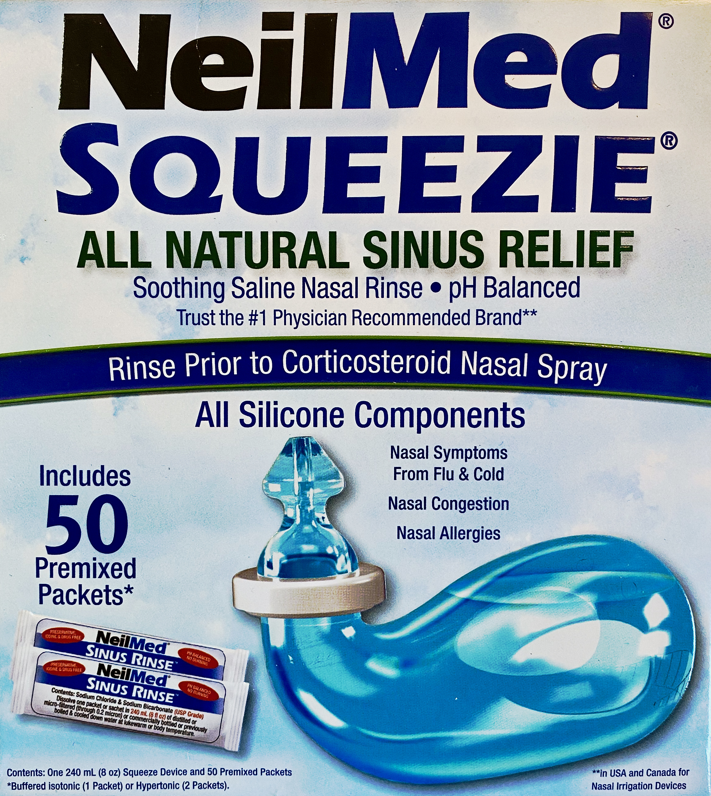 ORL Medica - Douche Nasale Squeezie®